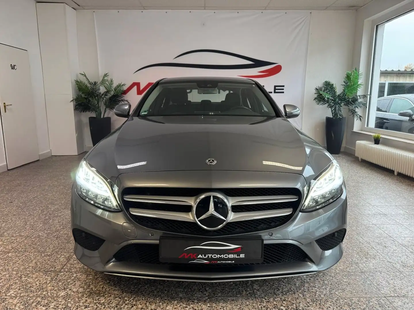 Mercedes-Benz C 200 Avantgarde Facelift Widescreen CAM CarPlay Grau - 2