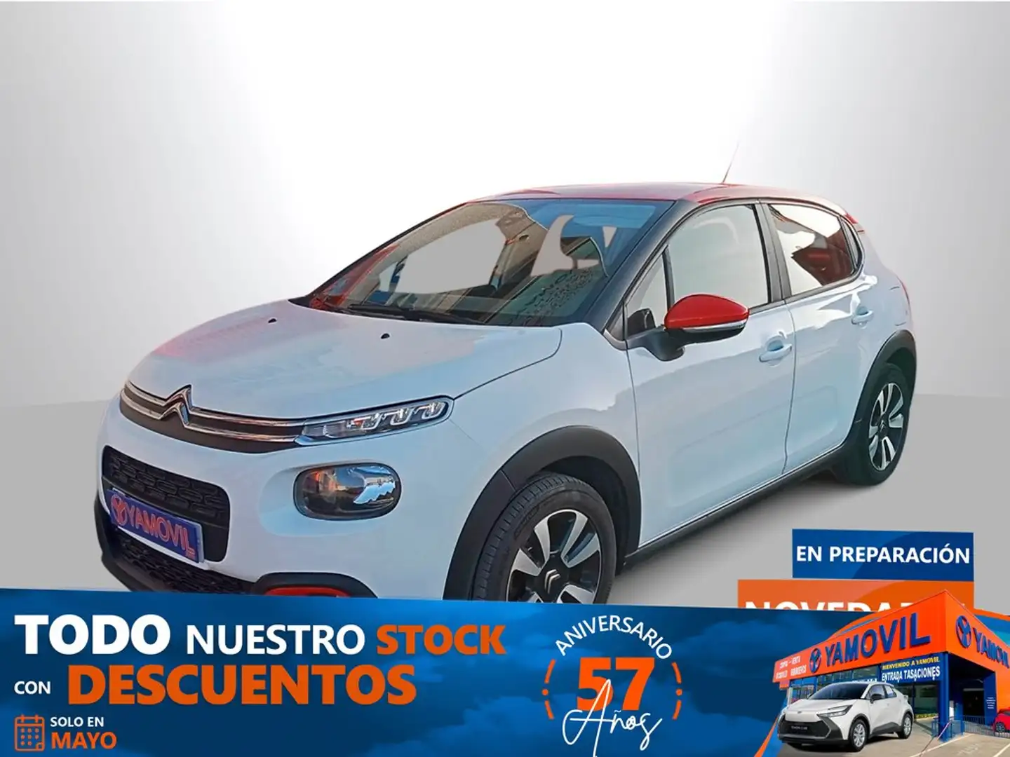 Citroen C3 1.2 PureTech S&S Feel 83 Blanco - 1