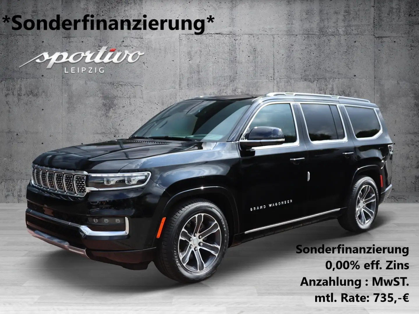 Jeep Wagoneer Grand Wagoneer *Sonderfinanzierung* Schwarz - 2
