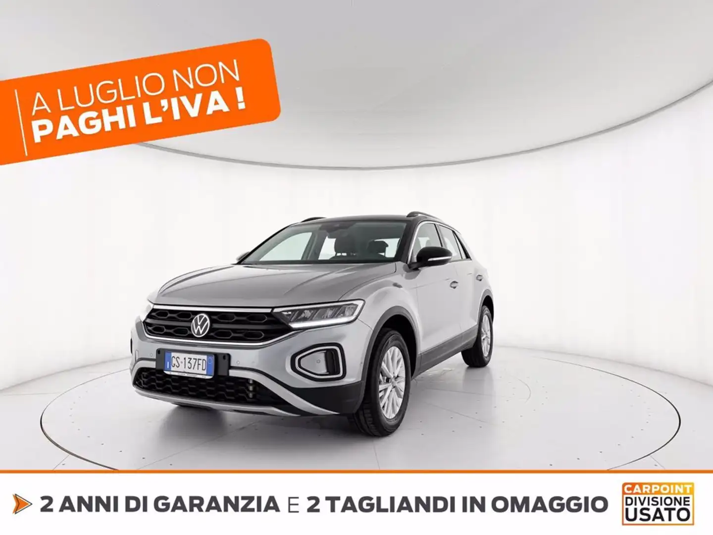 Volkswagen T-Roc 1.5 tsi life dsg Grigio - 1