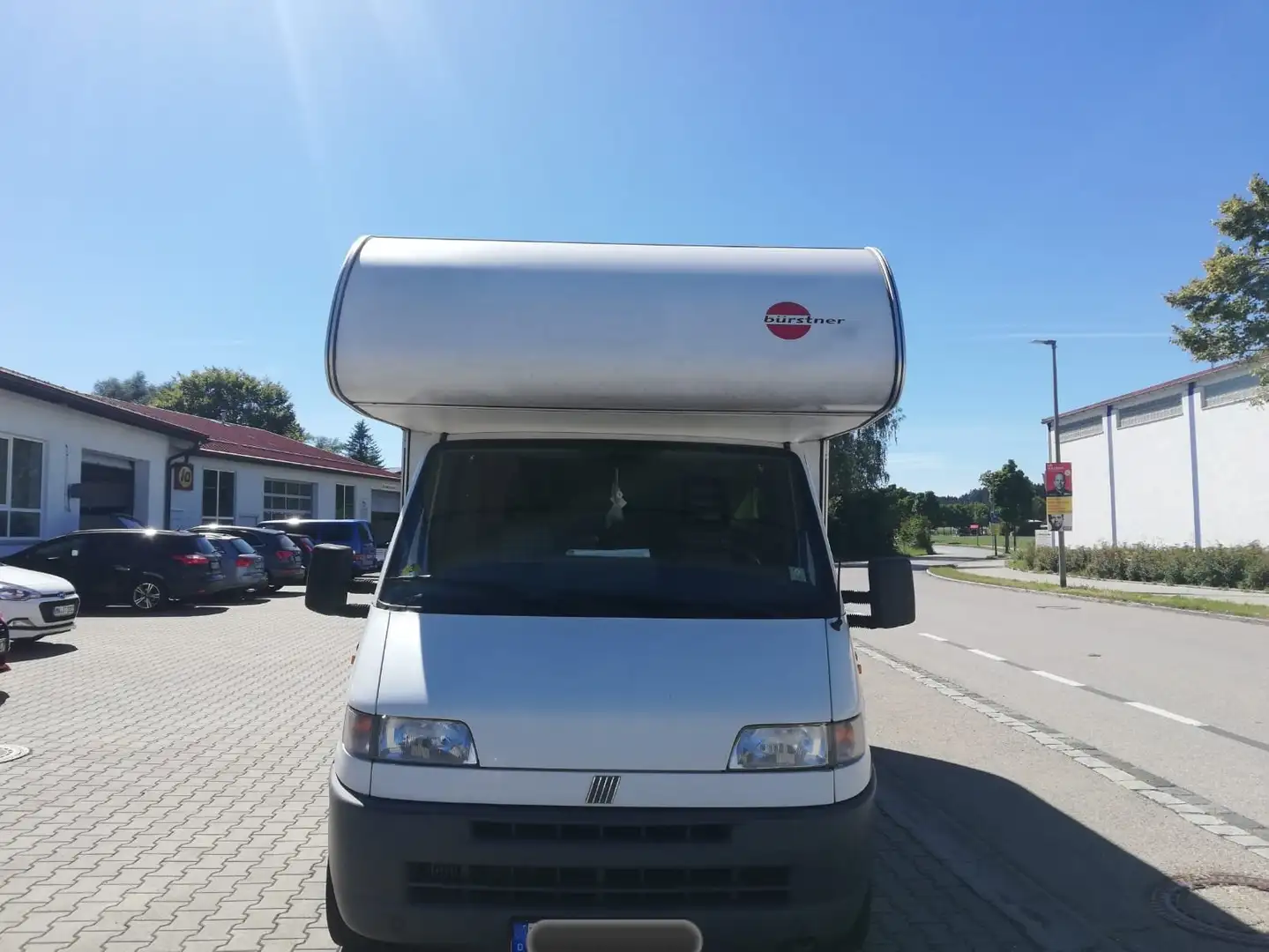 Caravans-Wohnm Bürstner Alkoven mit Stockbett Biały - 1