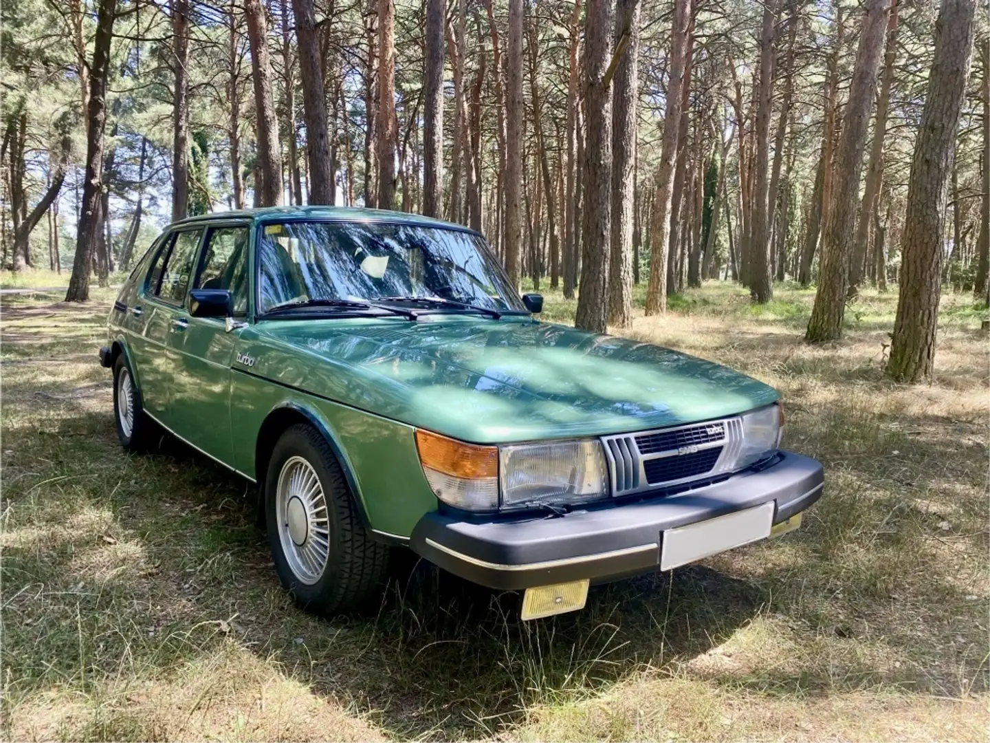 Saab 900 Turbo Verde - 2