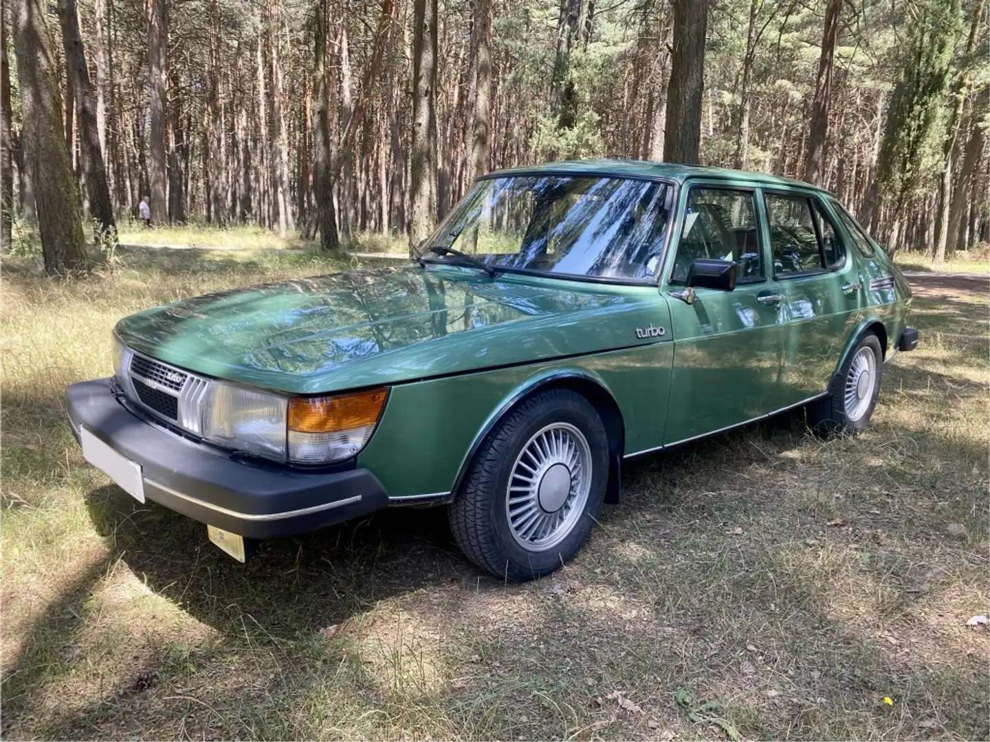Saab 900 Turbo Verde - 1