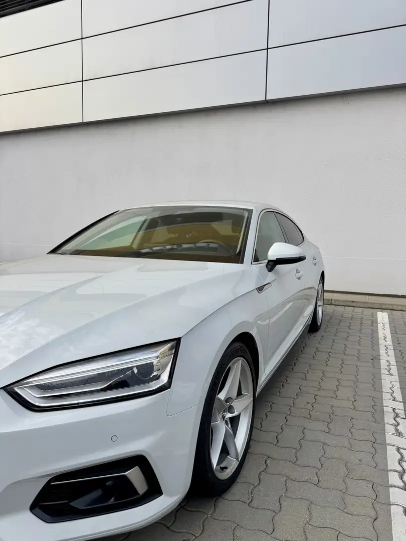 Audi A5 Sportback 2.0 TDI quattro Sport s-tronic Weiß - 2
