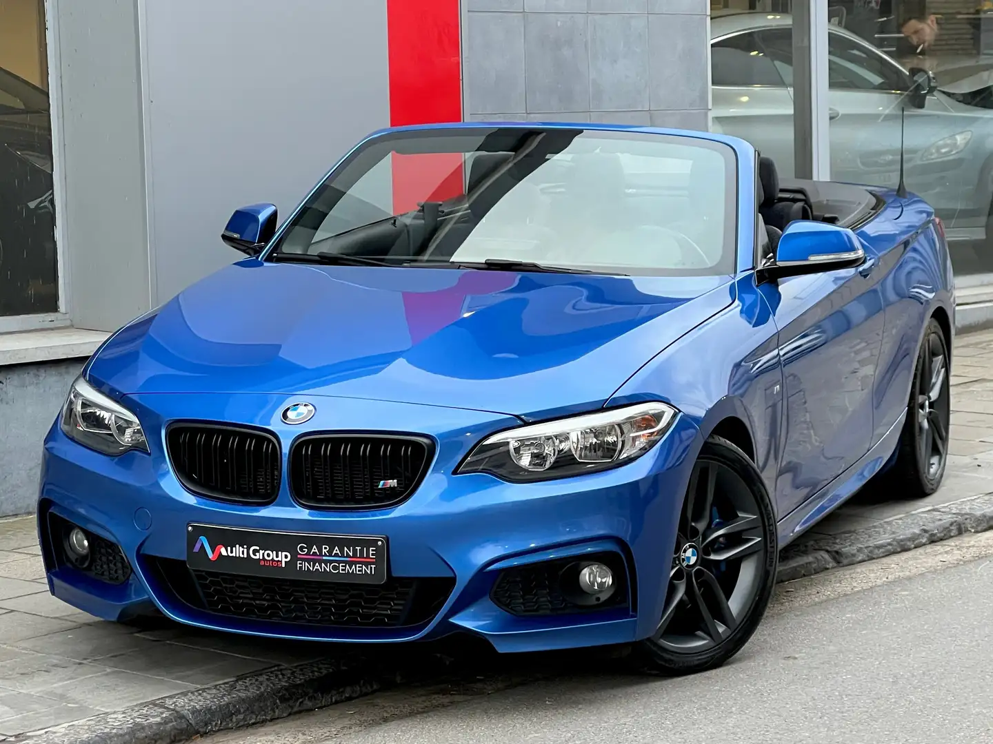 BMW 218 i CABRIOLET  🟦///Pack M ✅GARANTIE1an * Blauw - 1