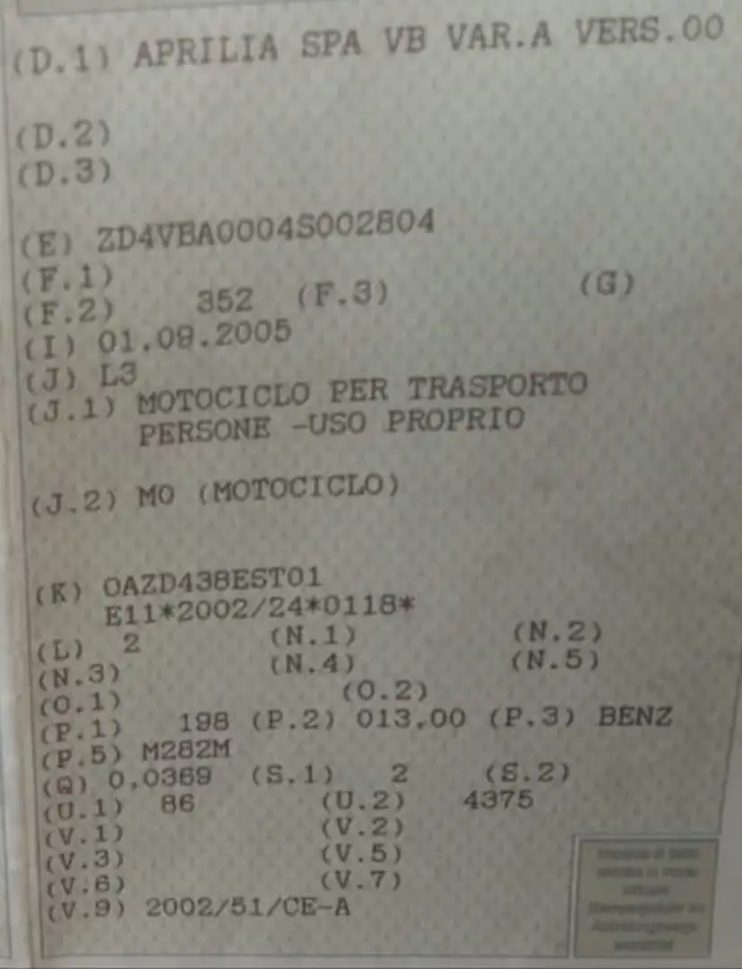 Aprilia Sportcity 200 Grau - 2