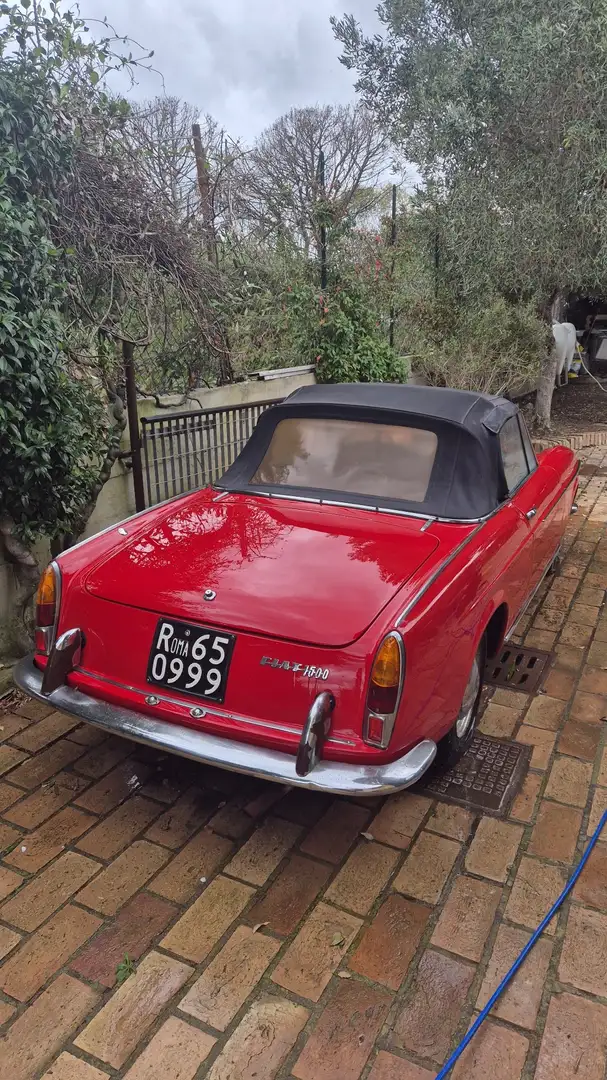 Fiat 1500 Cabriolet Rot - 1