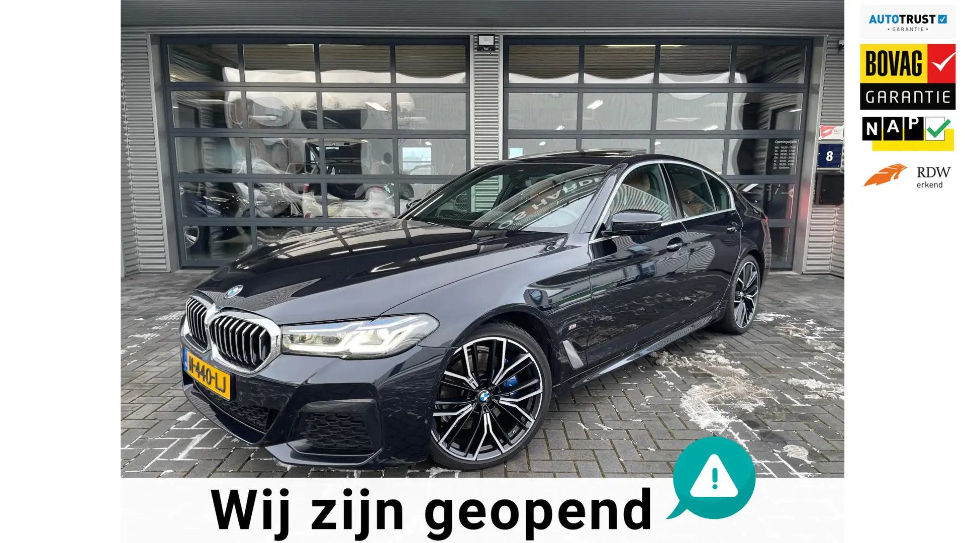 BMW 530 5-serie 530i High Executive Edition M Sport Camera Schwarz - 1
