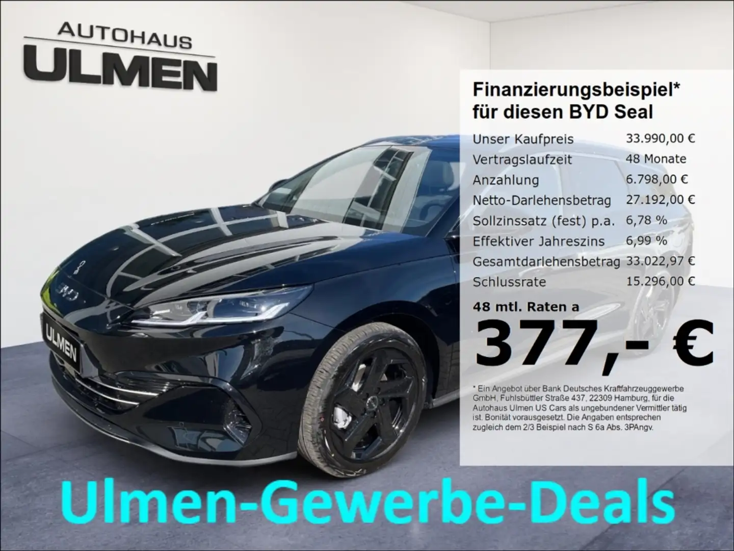 BYD Seal 6 DM-i 156KW Touring Comfort Lite Pano 360°Cam V2L Schwarz - 1