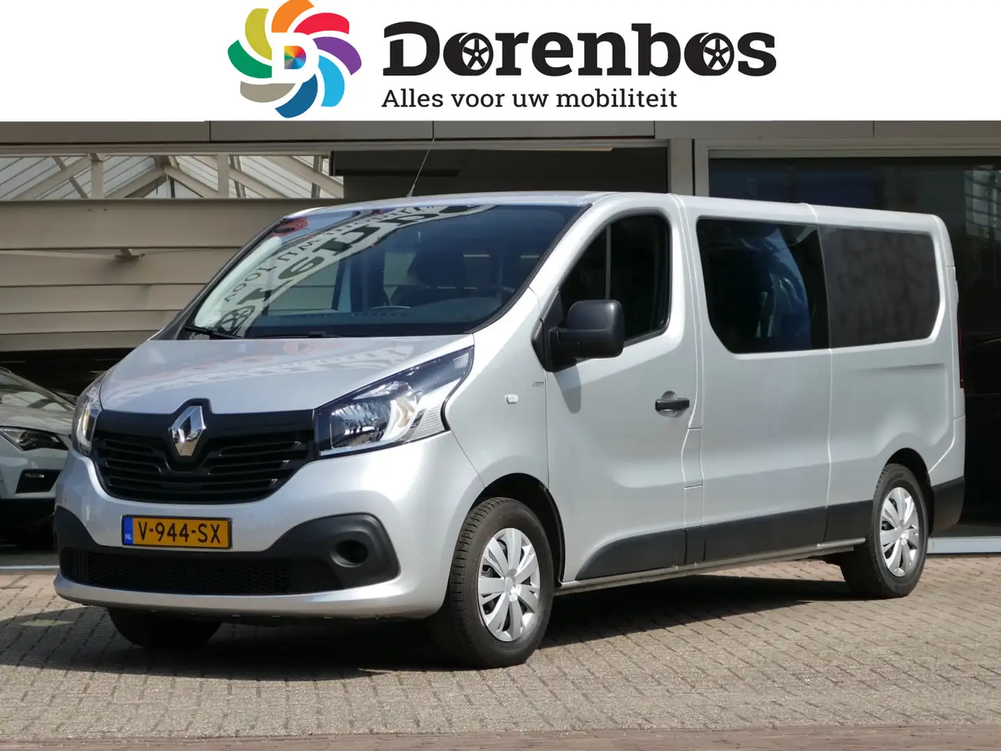 Renault Trafic 1.6dCi T29 L2H1 rolstoellift | airco | all-season- Grijs - 1
