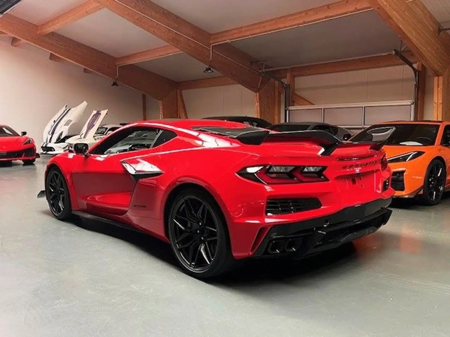 Corvette Z06 Coupe 3LZ Z07-Keramik Bremse GEIGERCARS Rot - 1