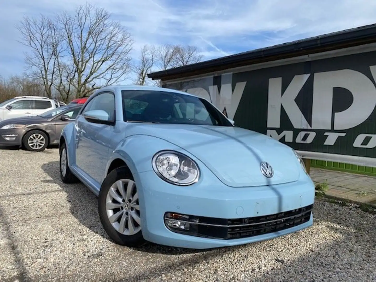 Volkswagen Beetle 1.6 CR TDi DESIGN Modrá - 1