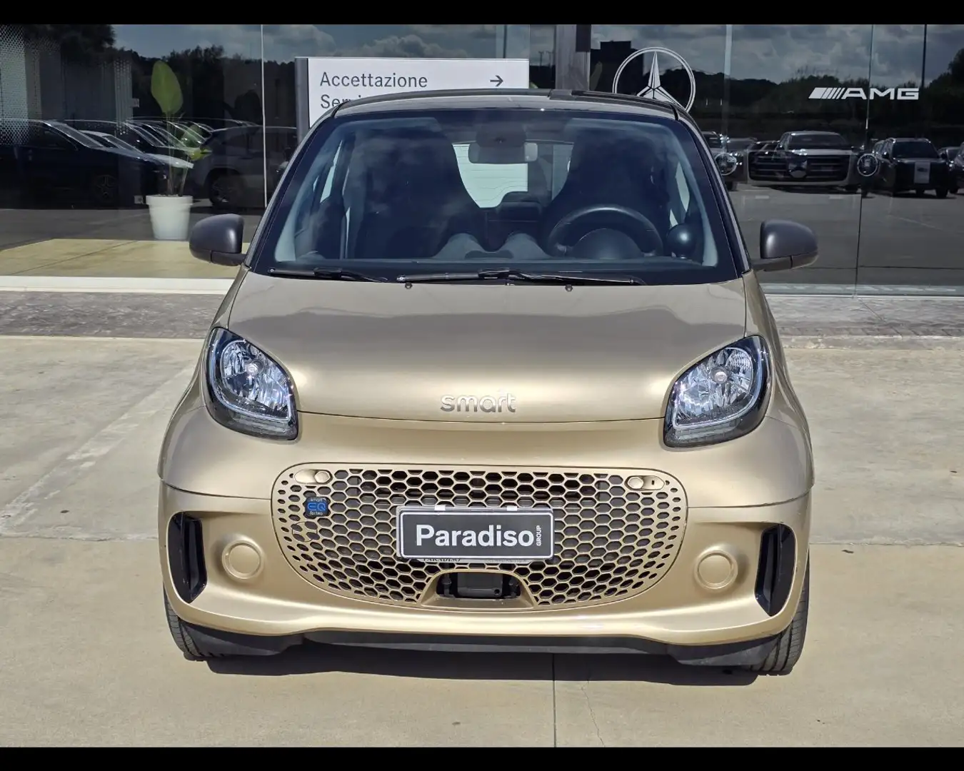smart forTwo eqPASSION - 4,6kW | 55CV | 2021 Beige - 2