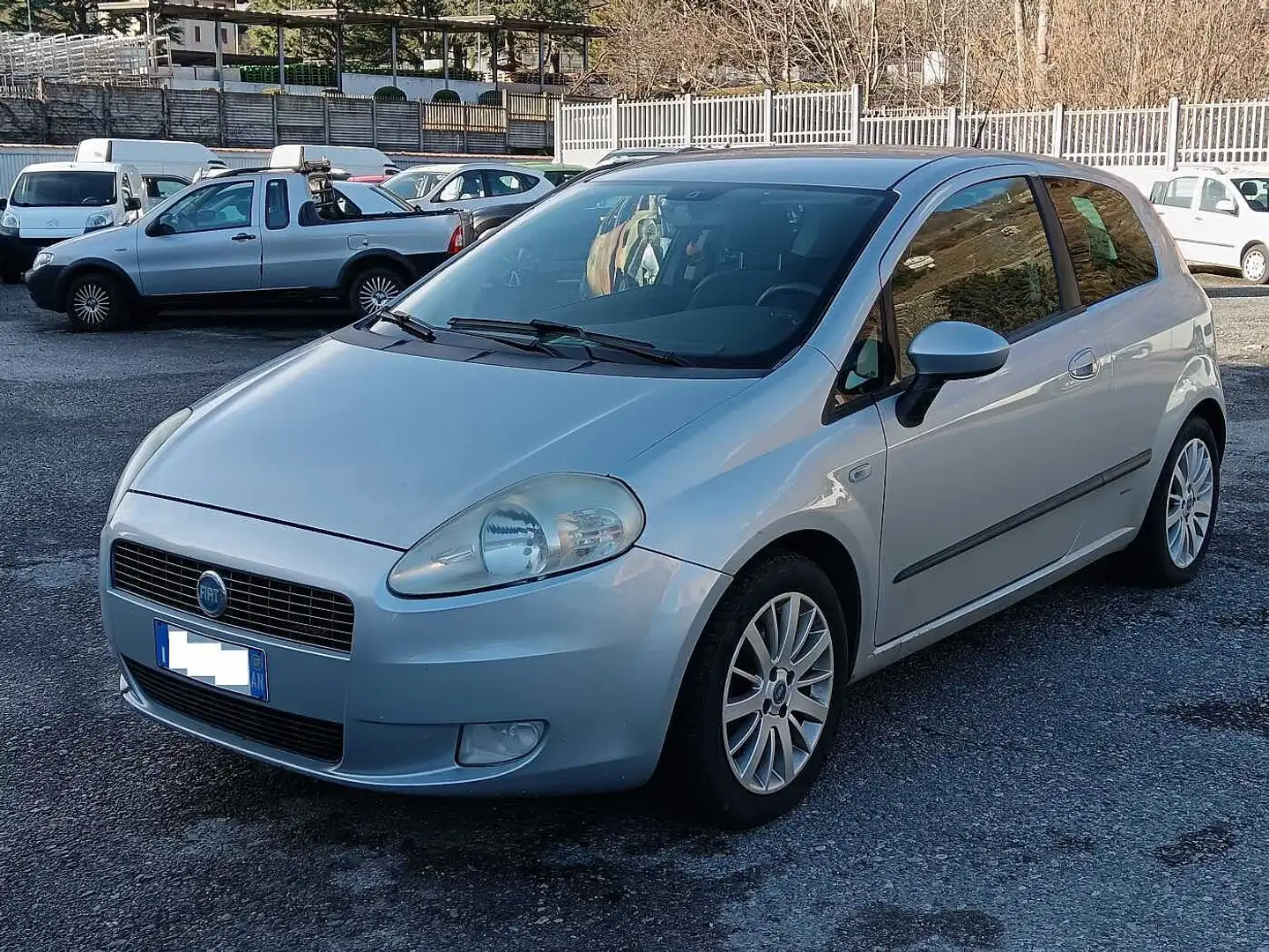 Fiat Grande Punto 1.3 MJT 90 CV 3 porte Emotion Grigio - 1