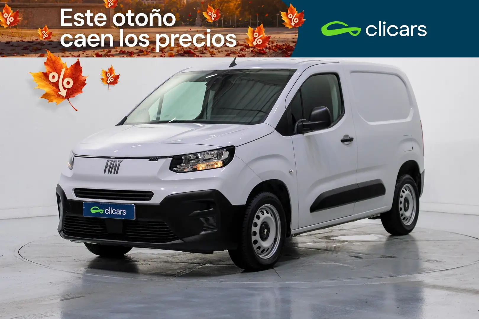 Fiat Dobló Furgón 1.5BlueHDI L1 H1 Standard 1000kg 75 Blanco - 1