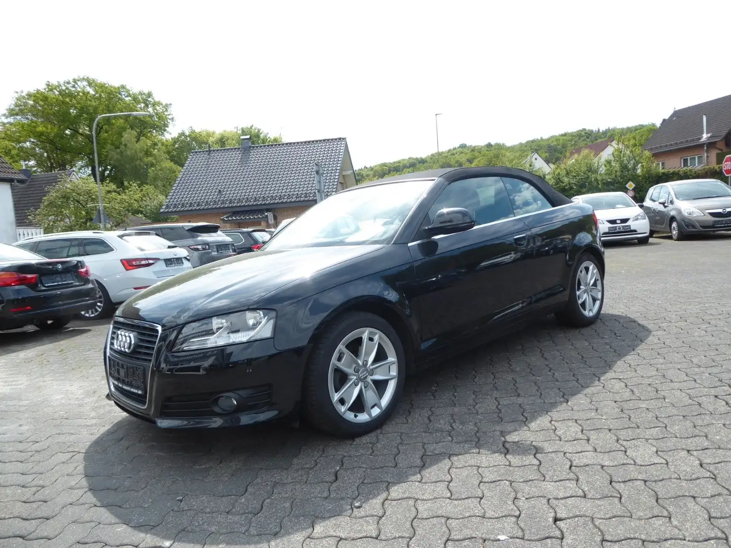 Audi A3 1.6 Ambition Cabriolet Noir - 1