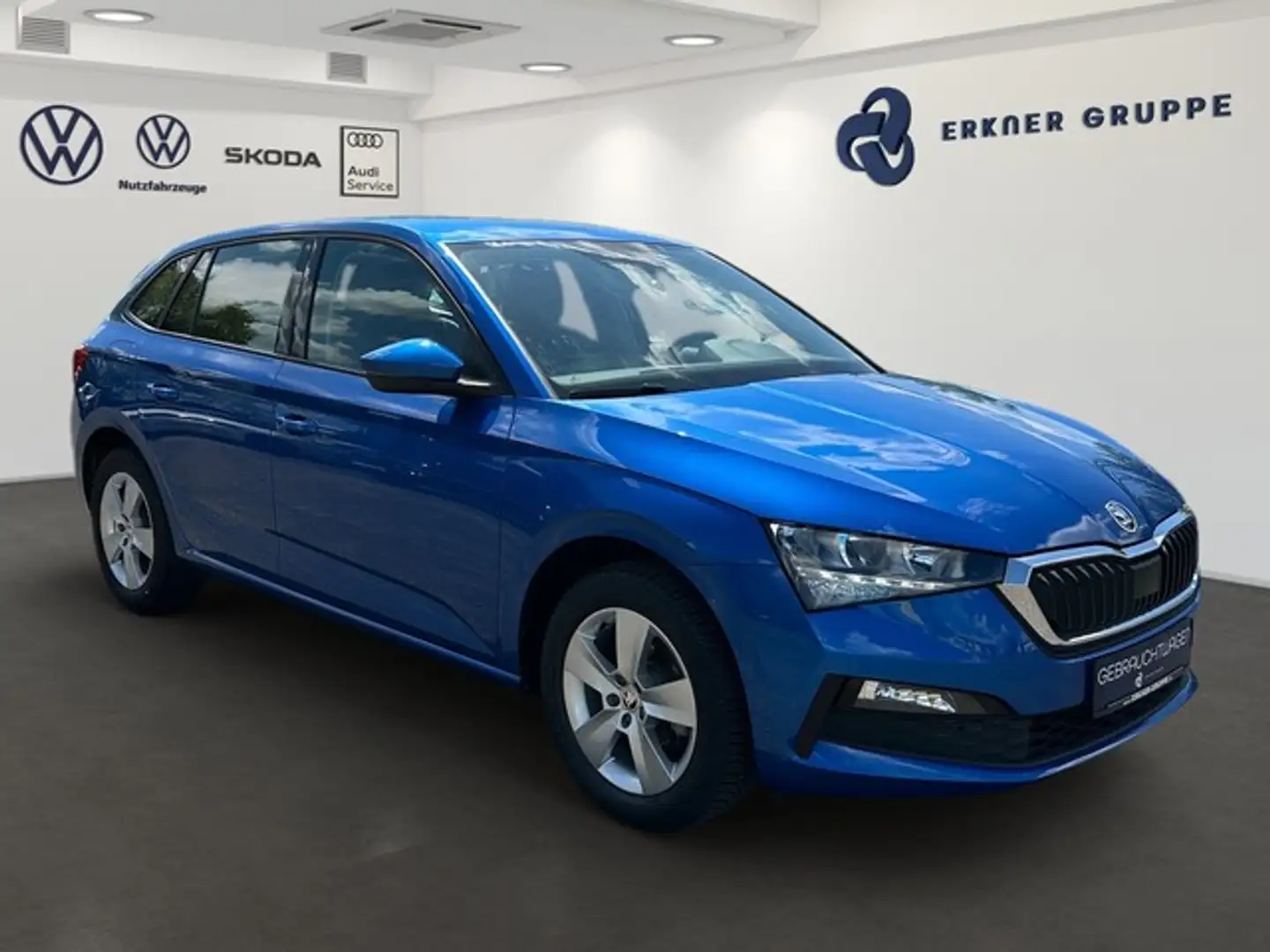 Skoda Scala 1.0TSI Ambition LED+TEMPOMAT+SITZHZG+LANE+++ Blau - 2