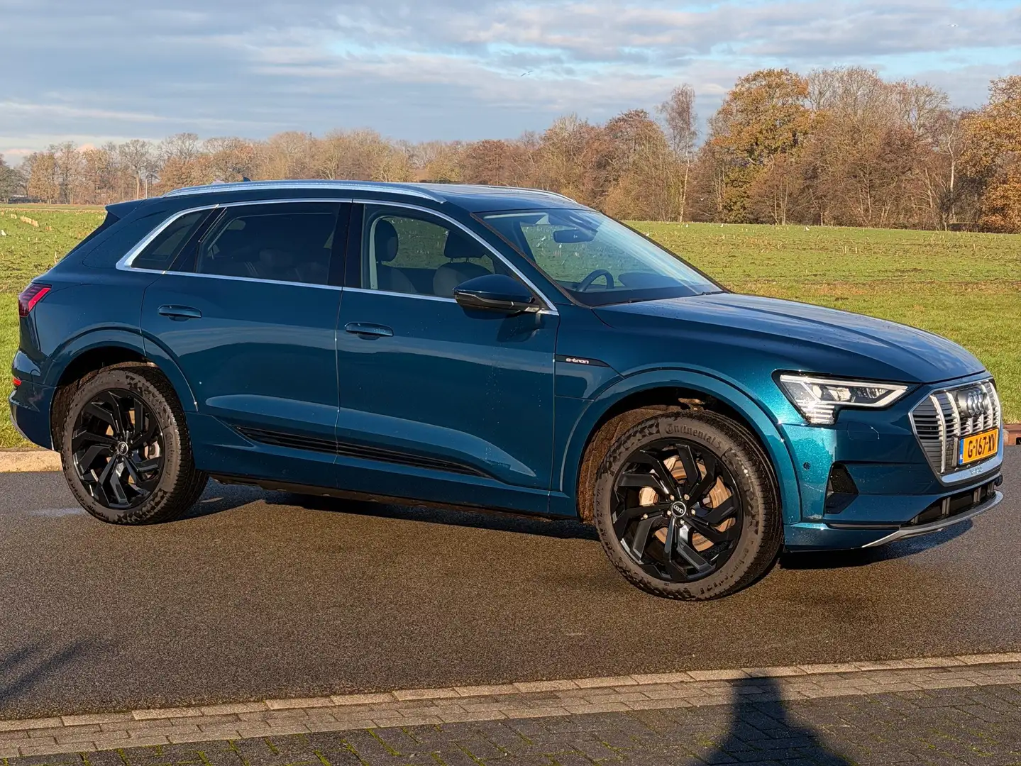 Audi e-tron e-tron 50 launch Blue - 2