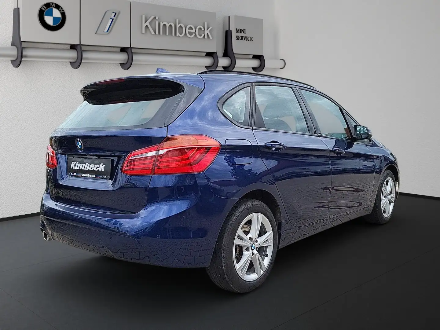 BMW 218 i Active Tourer Advantage LED ActiveG ParkAss Blau - 2
