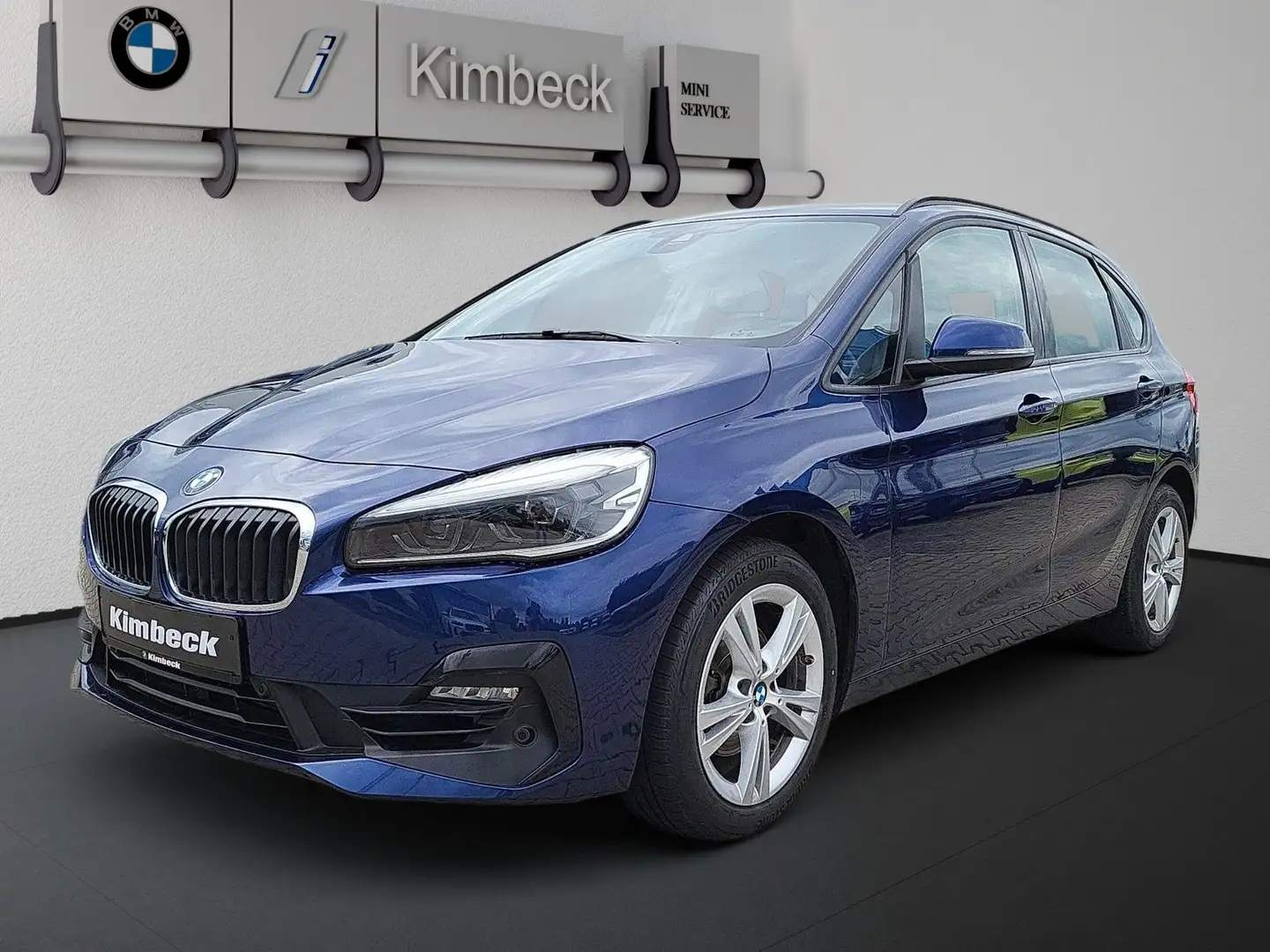 BMW 218 i Active Tourer Advantage LED ActiveG ParkAss Blau - 1