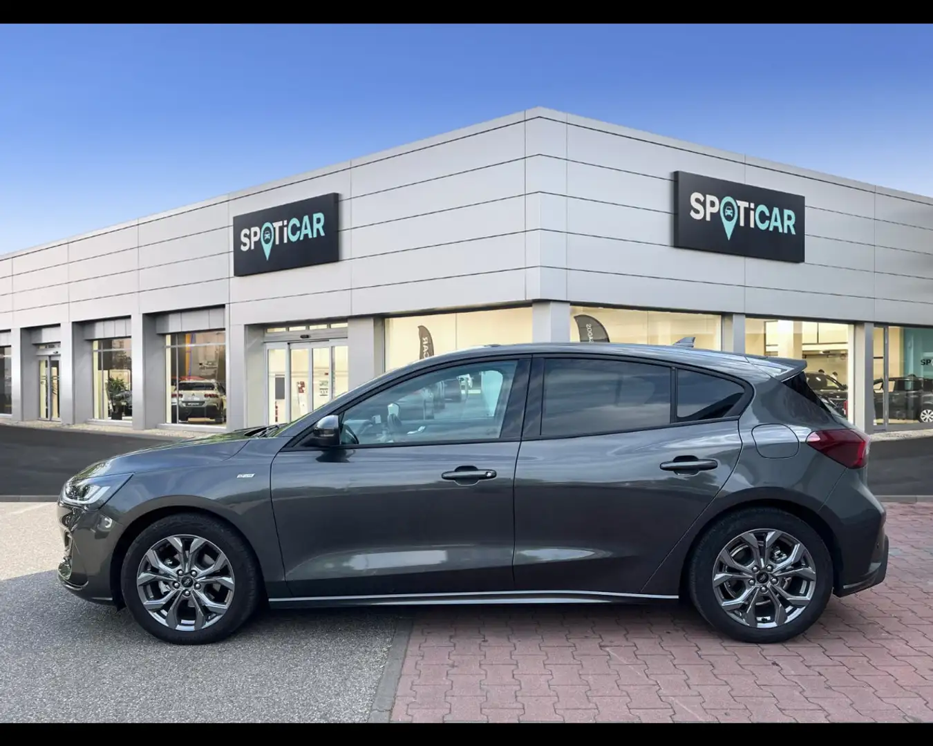 Ford Focus 5 Porte 1.0 T EcoBoost Hybrid ST-Line Grigio - 2