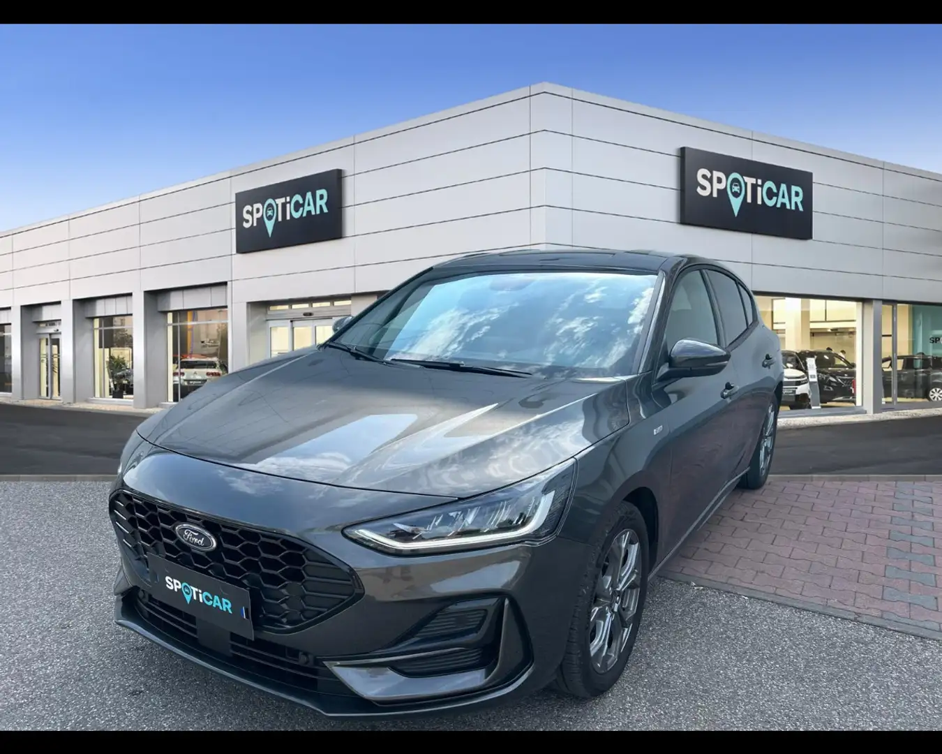 Ford Focus 5 Porte 1.0 T EcoBoost Hybrid ST-Line Grigio - 1