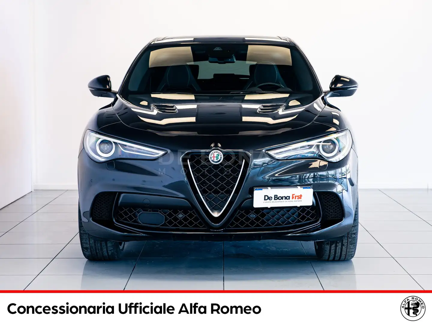 Alfa Romeo Stelvio 2.9 v6 quadrifoglio q4 510cv auto Nero - 2