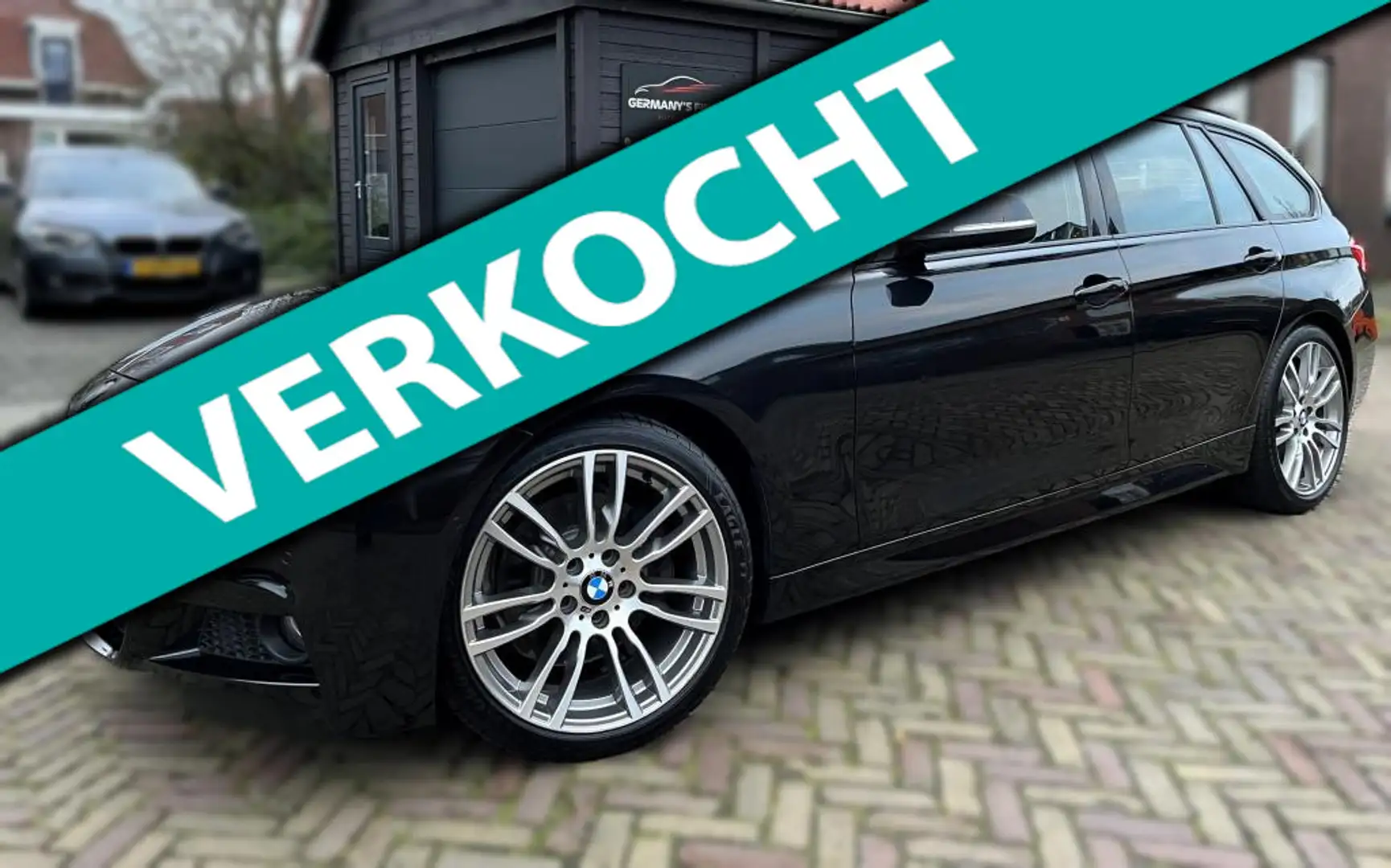 BMW 328 3-serie Touring 328i M Sport|Xenon |HUD|Navi|Park Schwarz - 1