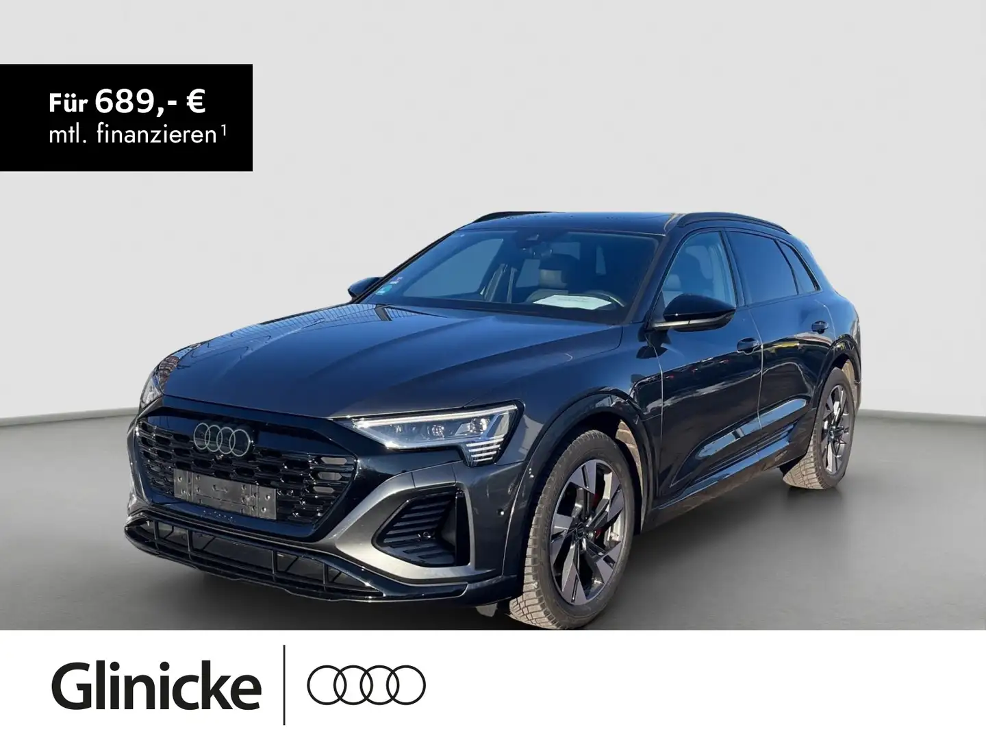Audi Q8 e-tron Q8 55 e-tron quattro S line Leder Parkassistent Grau - 1