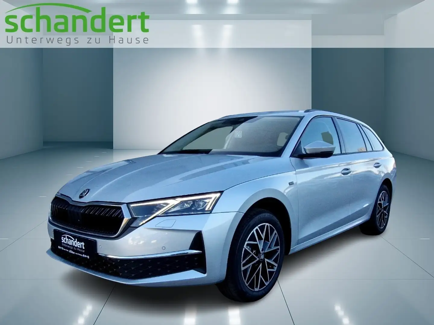 Skoda Octavia Combi 1.5 TSI Tour Matrix Navi Klimaautomatik Silber - 1