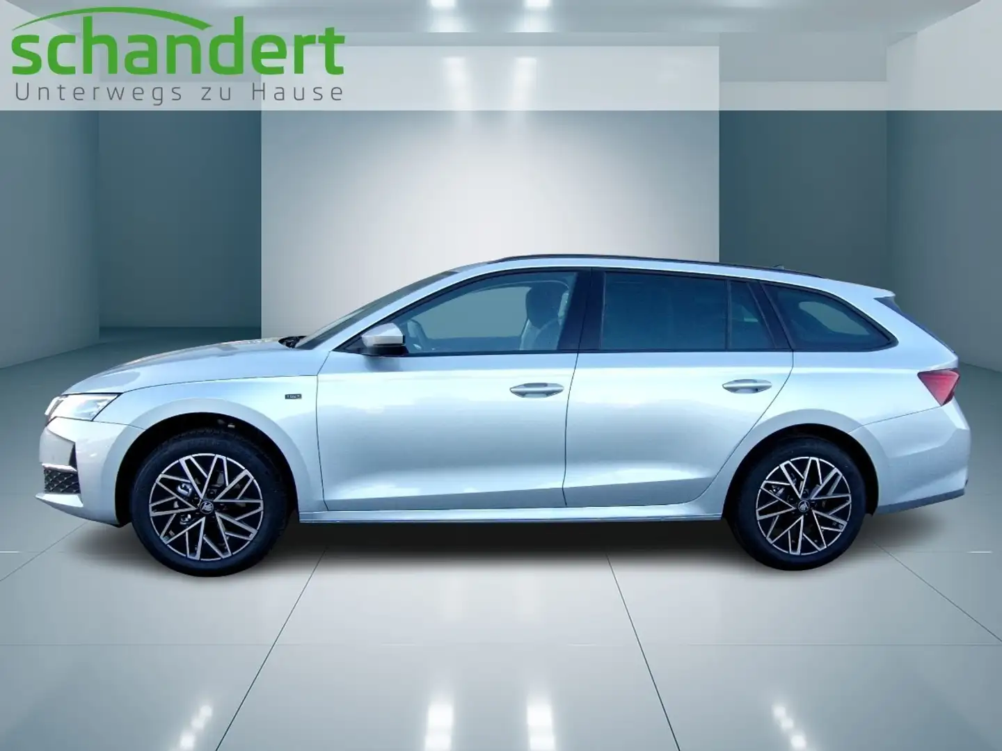 Skoda Octavia Combi 1.5 TSI Tour Matrix Navi Klimaautomatik Silber - 2