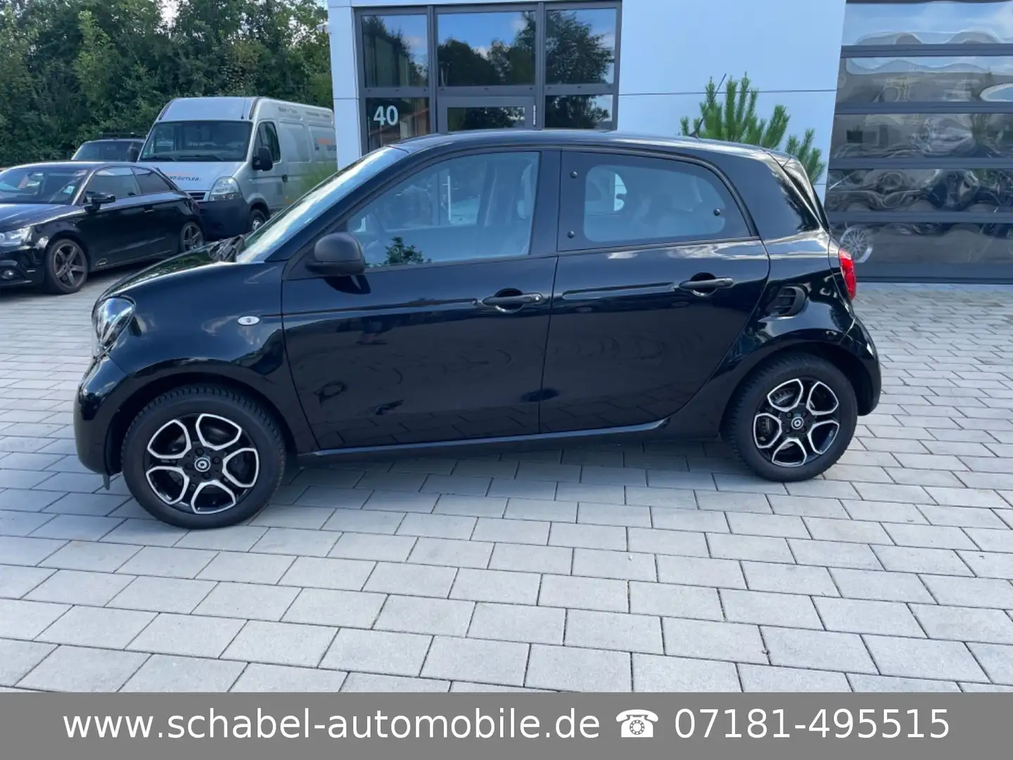 smart forFour Basis 1.0 Leder Klimaautomatik Eur6 1.Hd Fekete - 2