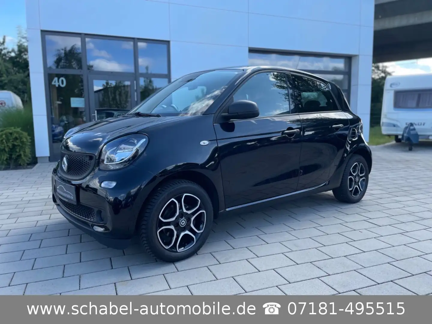 smart forFour Basis 1.0 Leder Klimaautomatik Eur6 1.Hd Fekete - 1