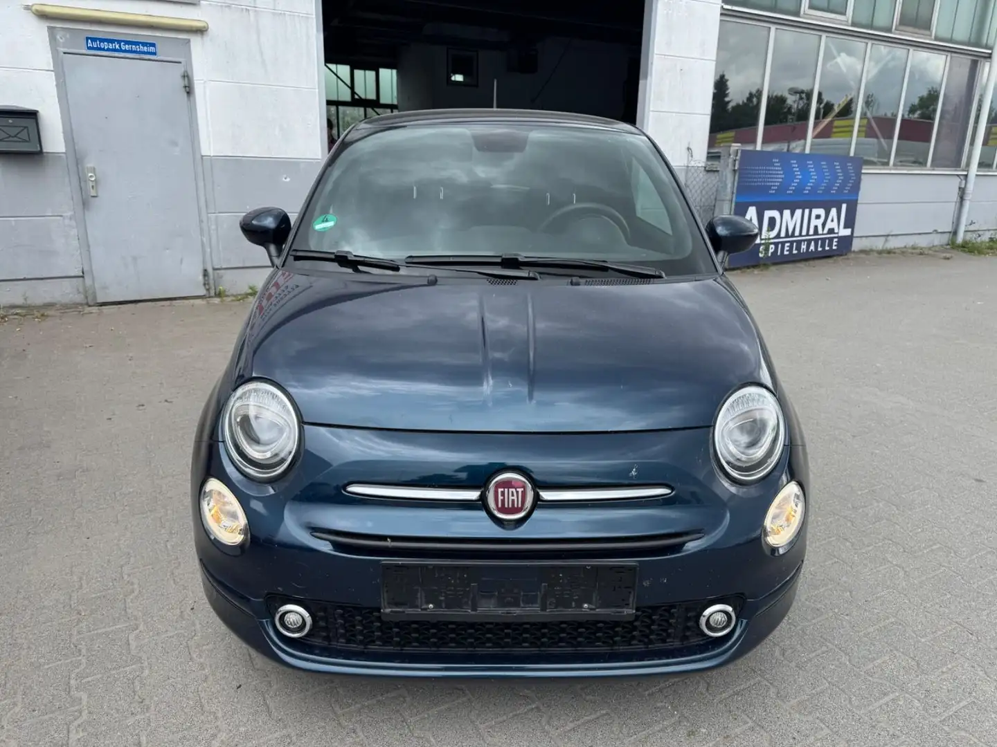 Fiat 500 Club 1.0 M-Hybrid Klimaautomatik-Leder MFL- Blau - 2