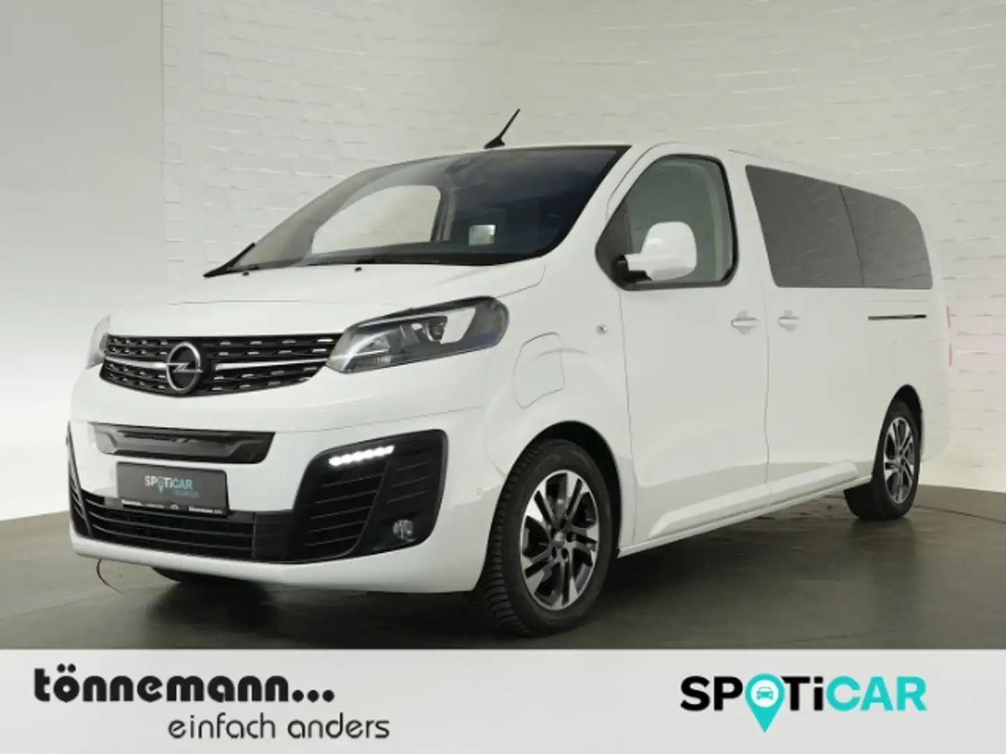 Opel Zafira LIFE TOURER L BUSINESS ELEGANCE 75kWH 6-SITZER+NAV Blanc - 1