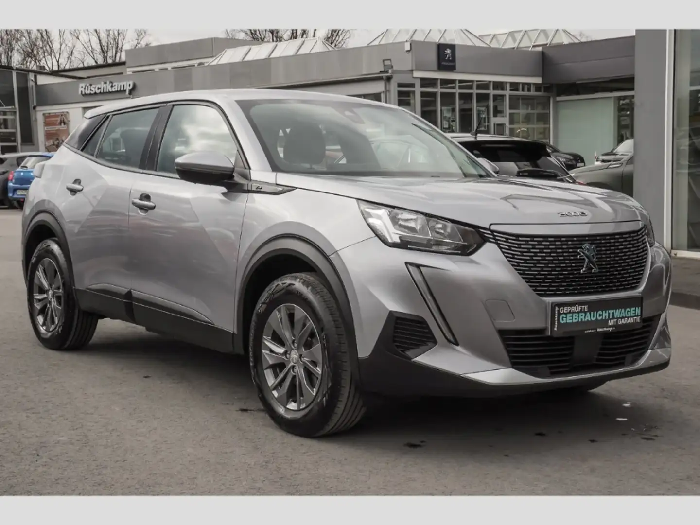 Peugeot 2008 Active Klimaauto LED PDC Alu Allwetter Grau - 2