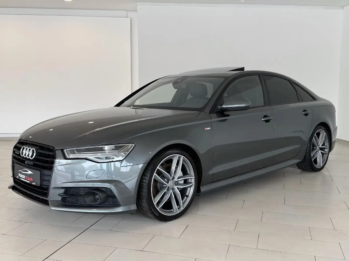 Audi A6 3.0 TDI Quattro S-Line|STANDHZ|AHK|MATRIX|SHD Gris - 1