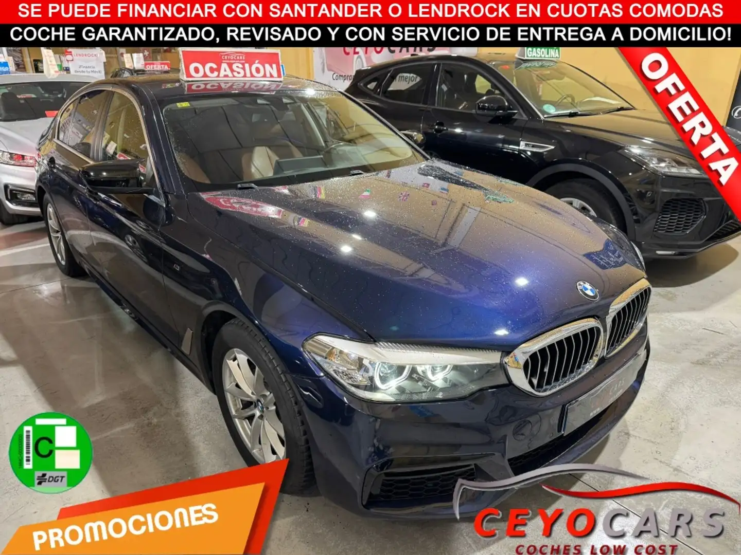 BMW 520 520dA Efficient Dynamics Azul - 1