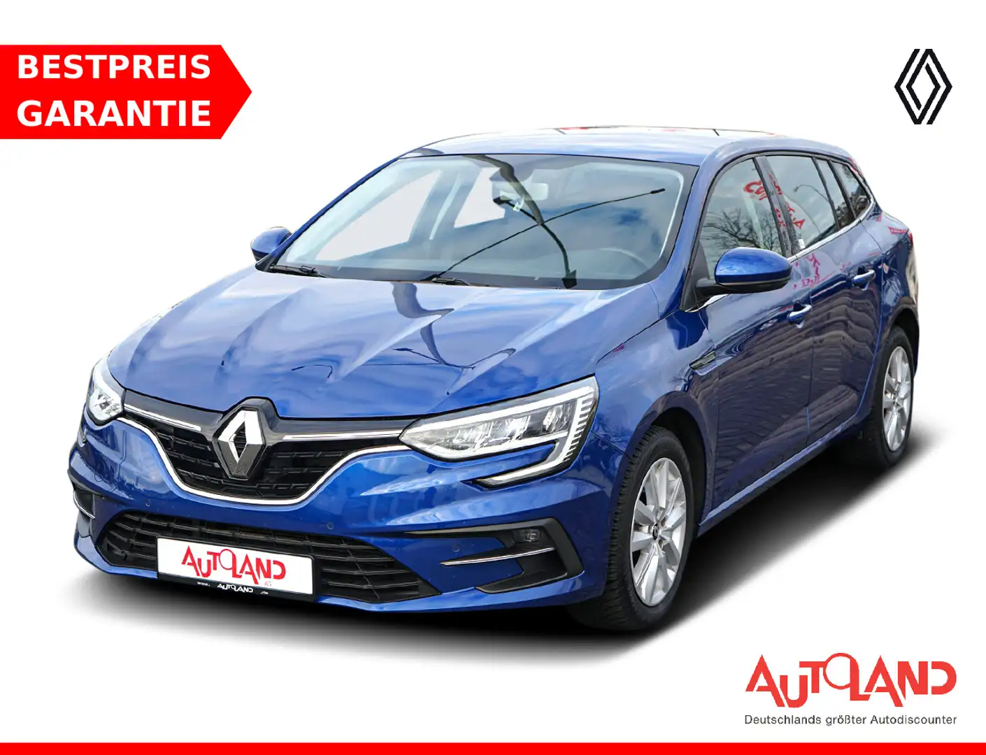 Renault Megane Grandtour 1.3 TCE LED Navi Kamera DAB Tempo Albastru - 1