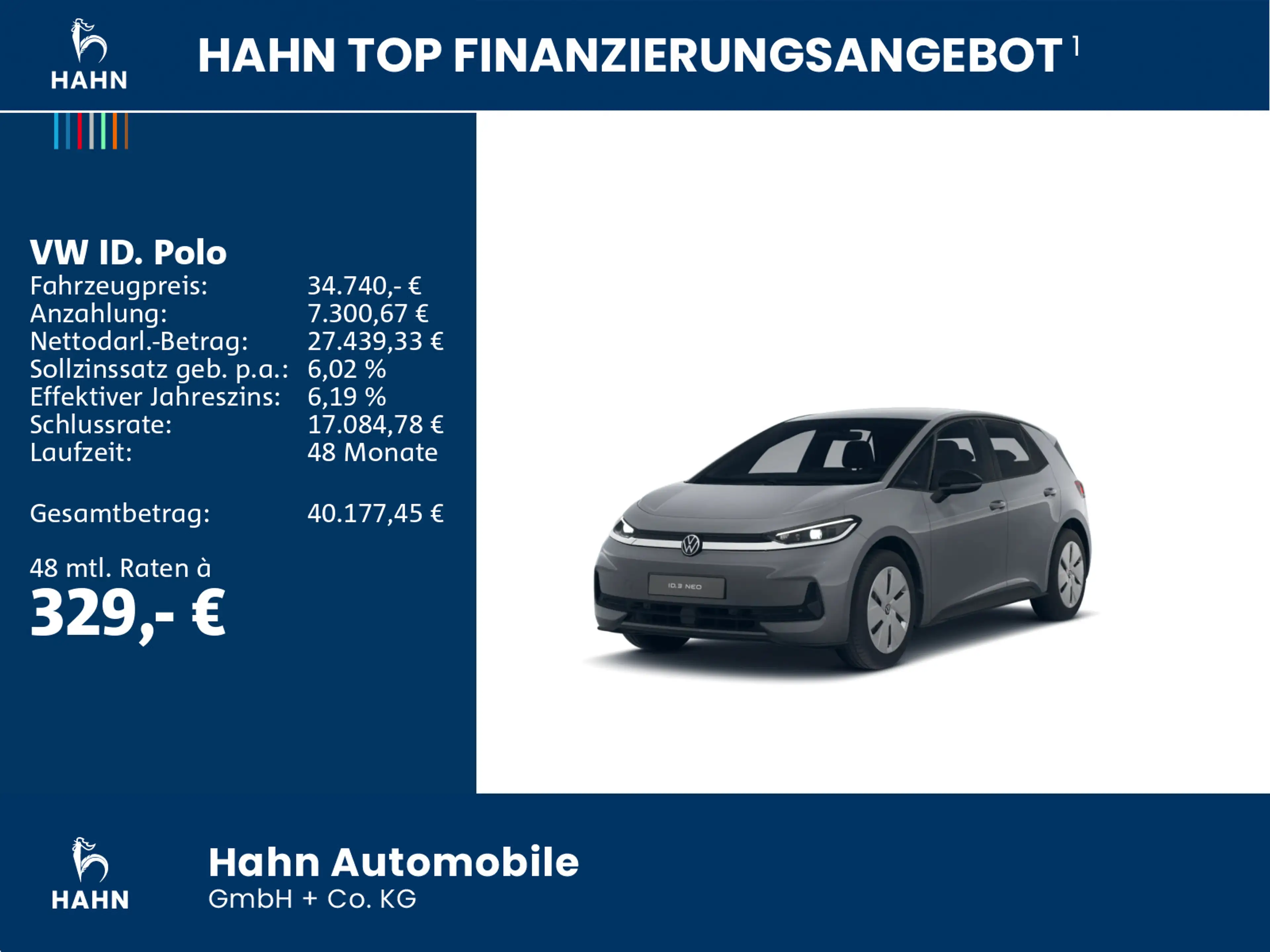 Volkswagen ID. Polo Trend 85kW (11 PS) 3 kWh 1-Gang-Automat — photo 2