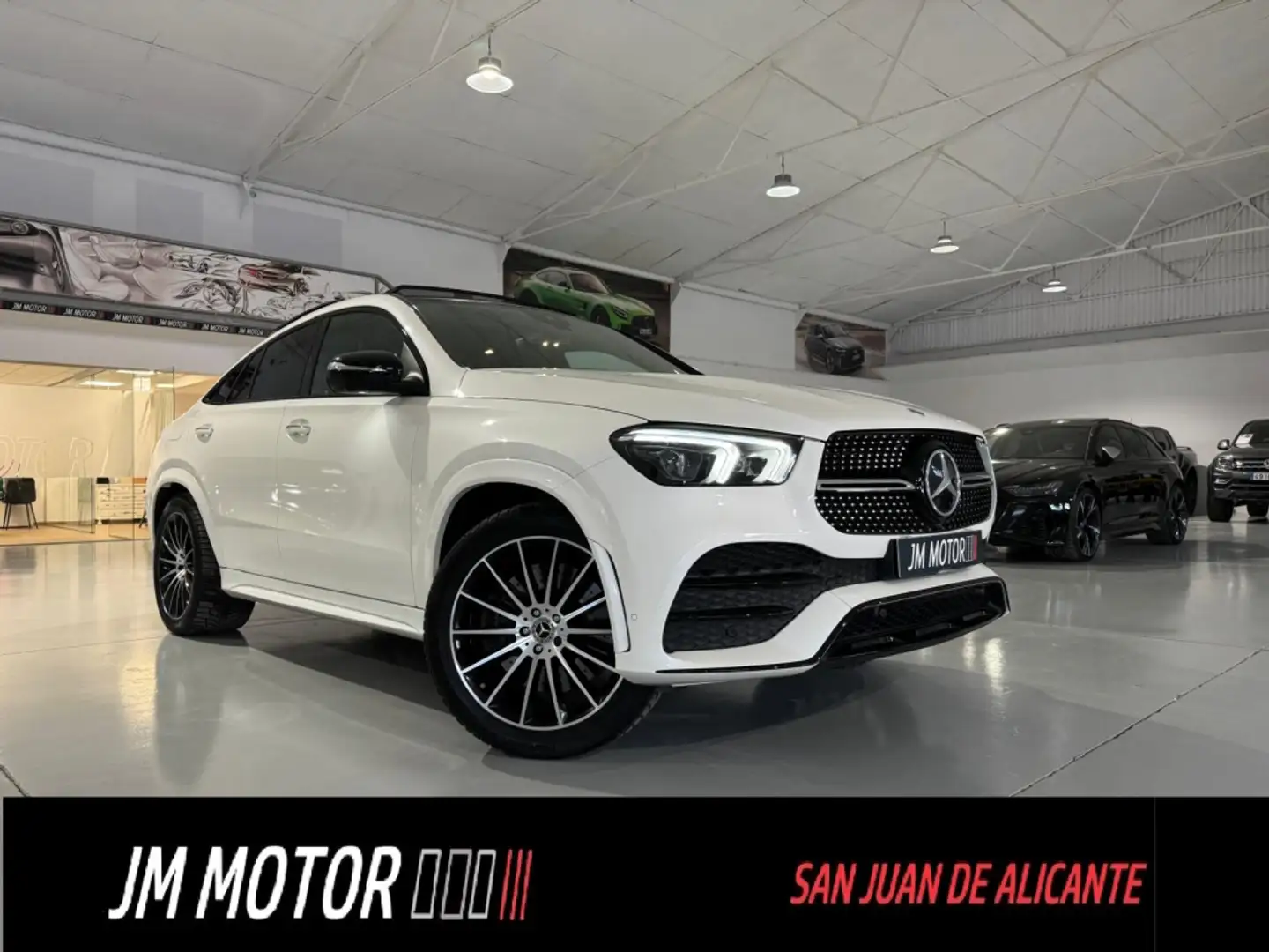 Mercedes-Benz GLE 350 Coupé 350de 4Matic Aut. Blanc - 1