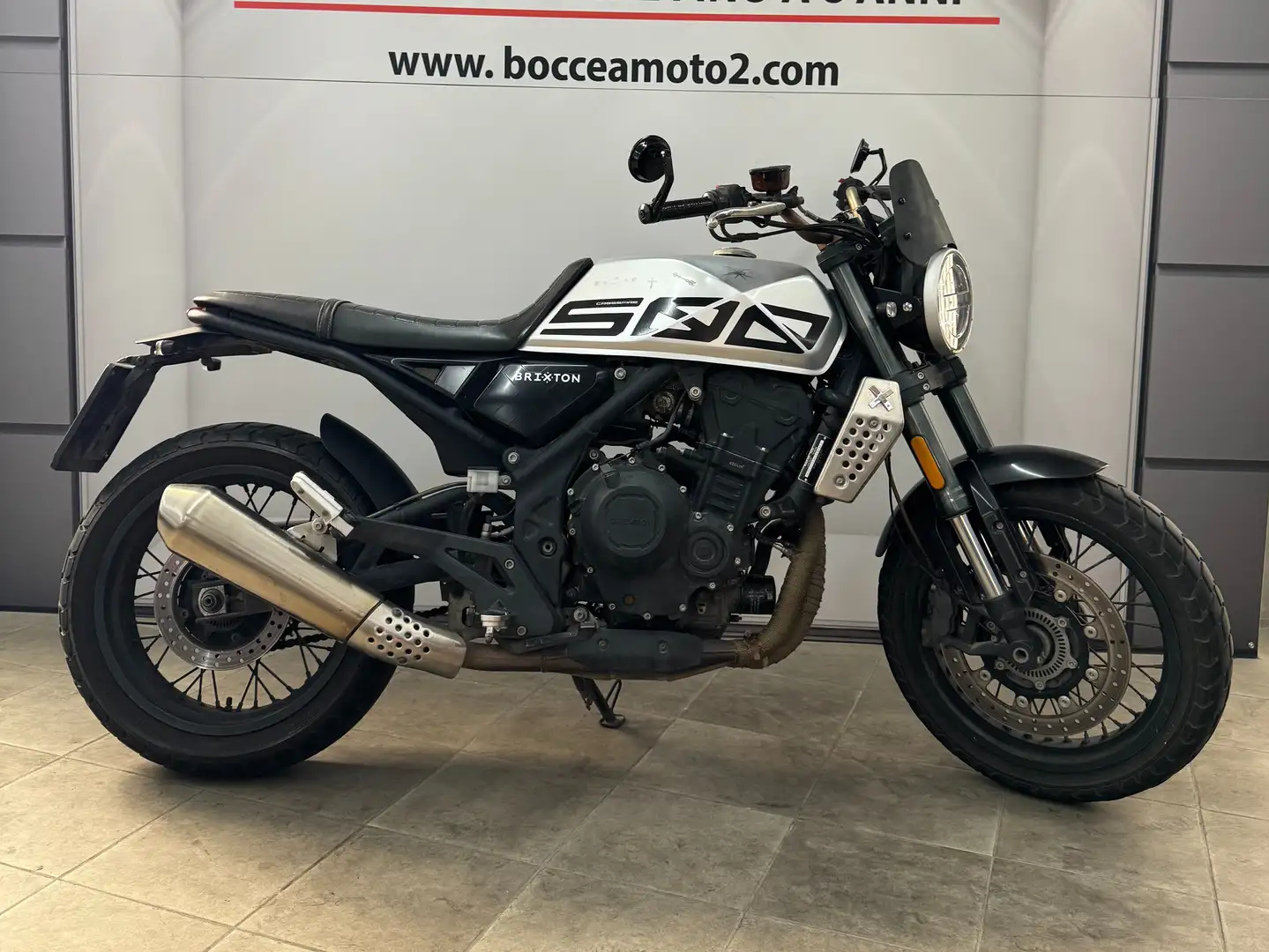 Brixton Crossfire 500 Argento - 2