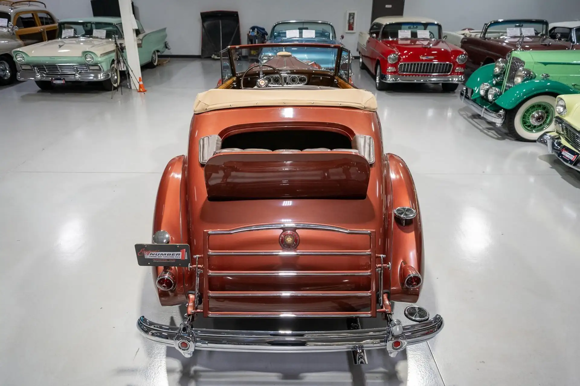 Oldtimer Packard Twelve 1937 레드 사진 7