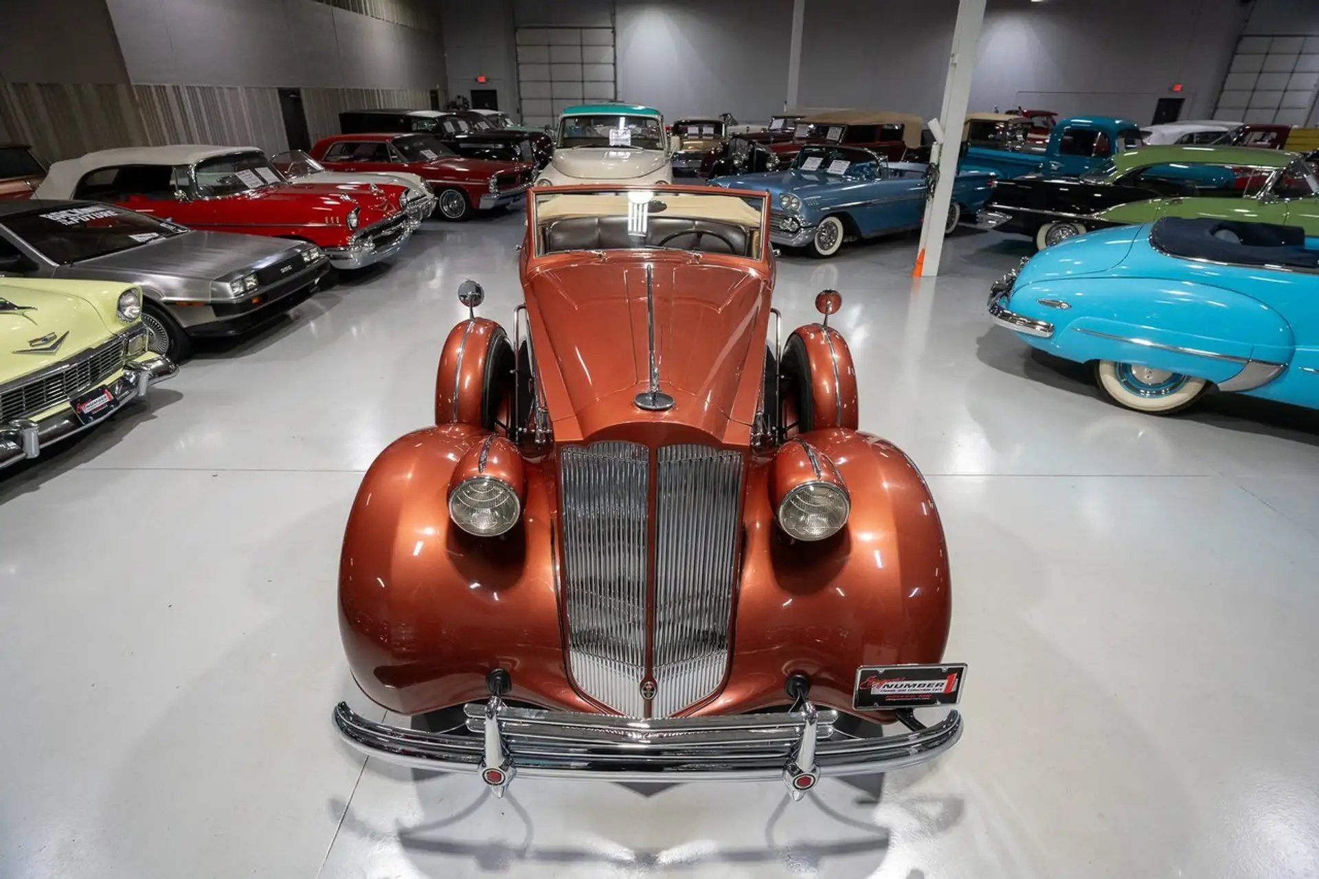 Oldtimer Packard Twelve 1937 레드 사진 3