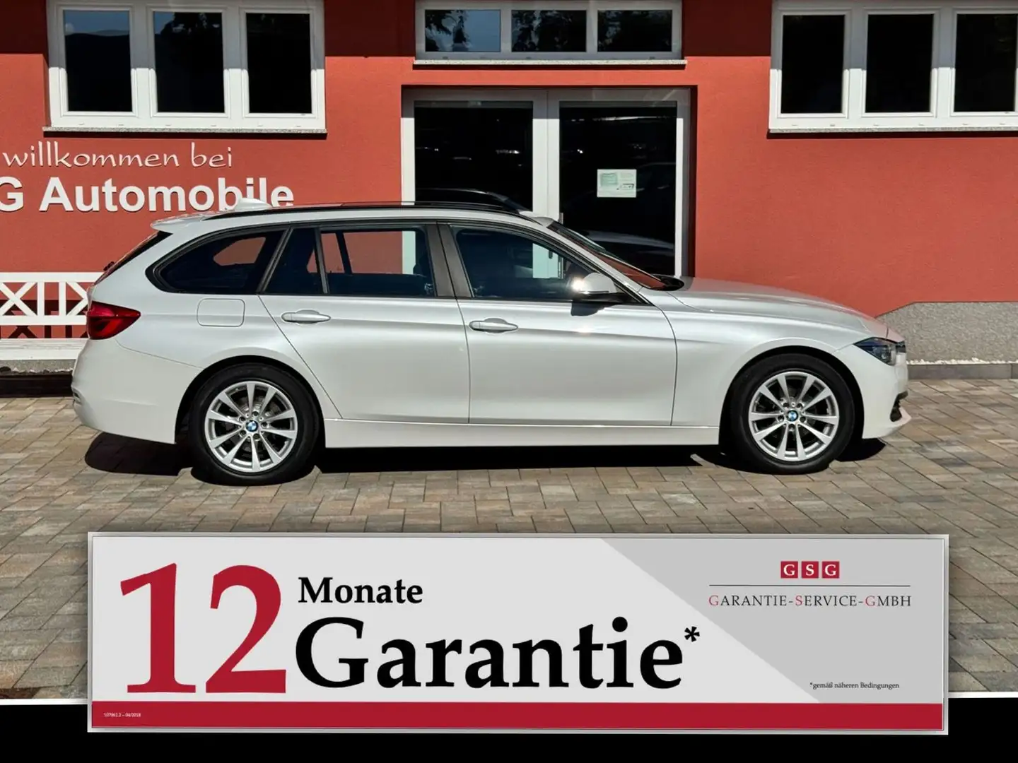 BMW 320 i Advantage*Garantie*AHK*LED*Steptronic* Weiß - 2