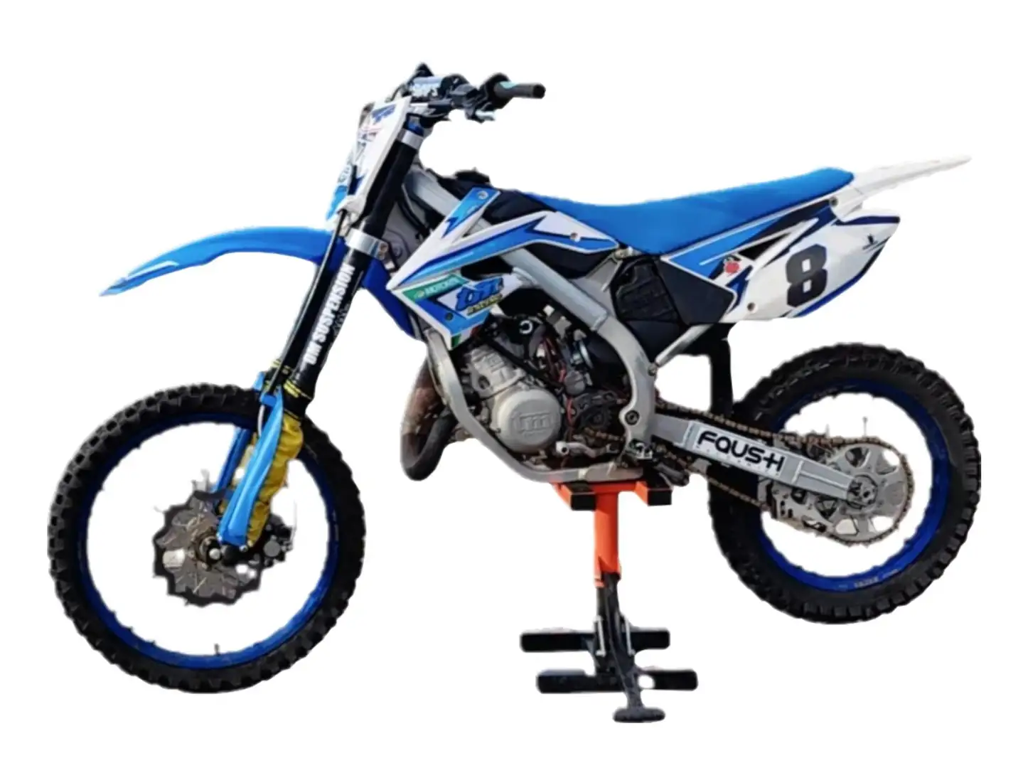 TM MX 85 Junior Mupo Fork Bleu - 2