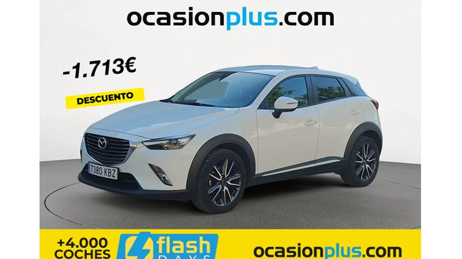 Mazda CX-3 2.0 Luxury 2WD Aut. 120 Blanco - 1