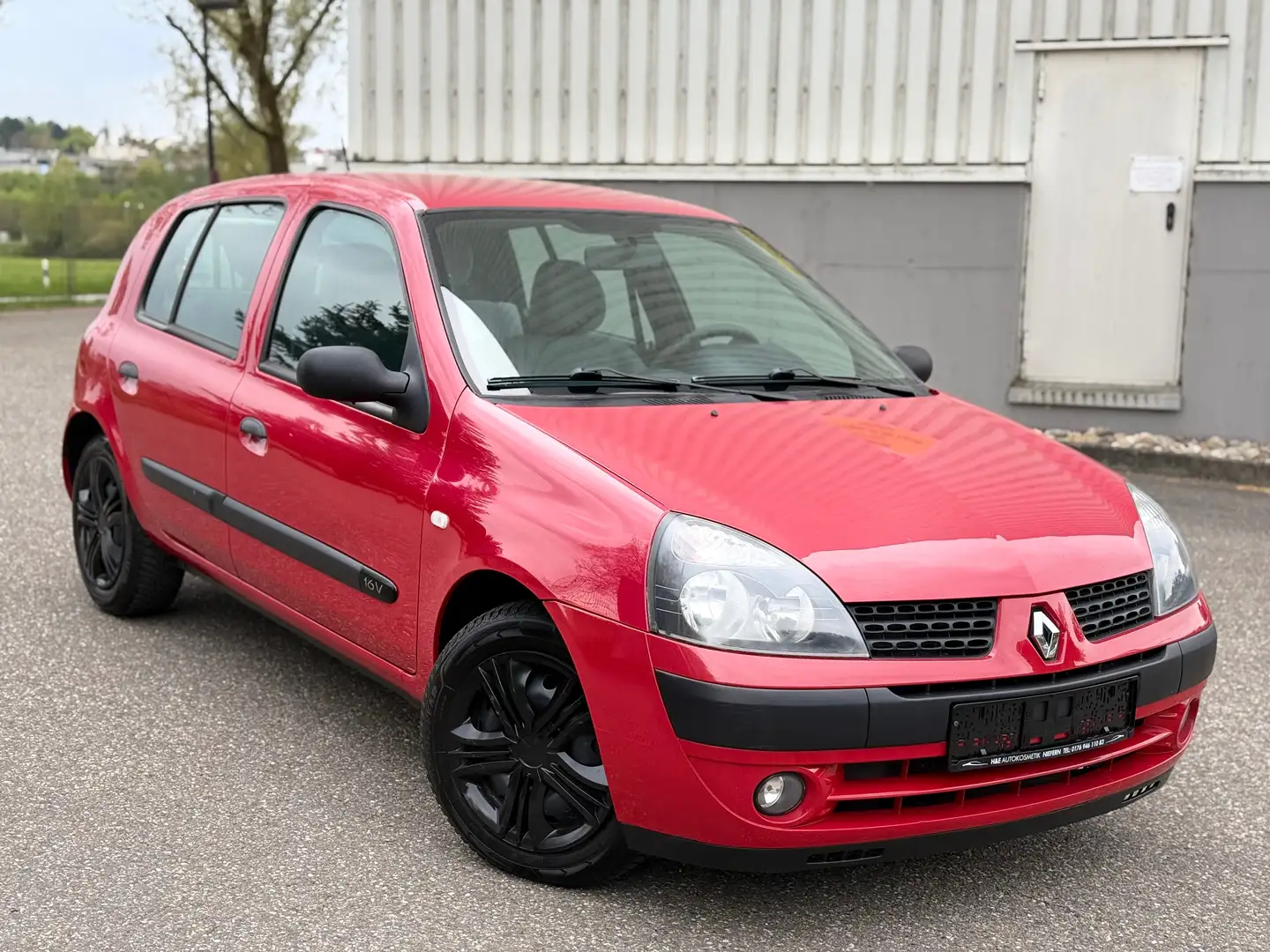 Renault Clio TOP GEPFLEGT/TÜV/AU NEU Rot - 1