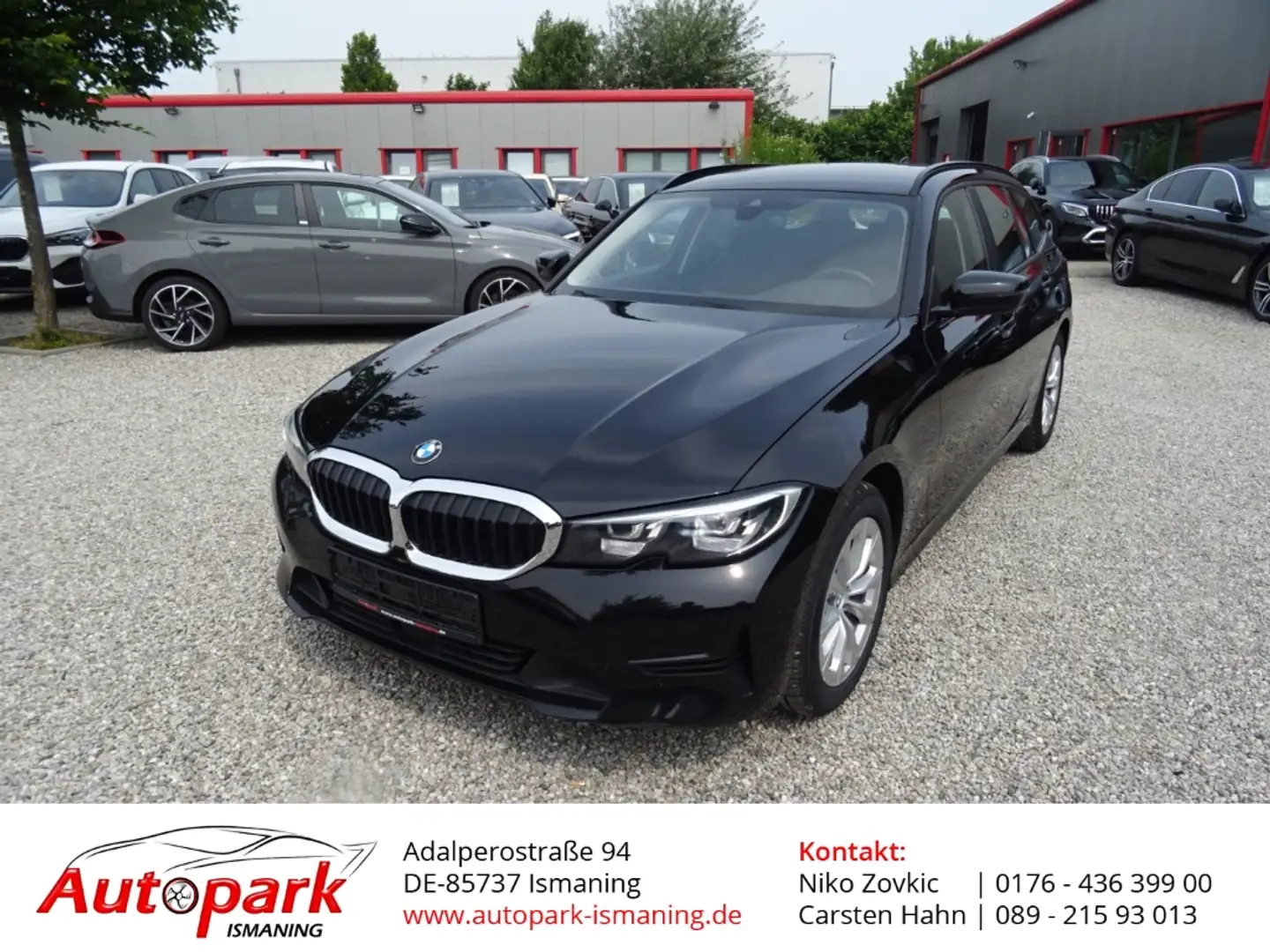 BMW 318 d Advantage Touring Mild-Hybrid EU6d Negro - 1