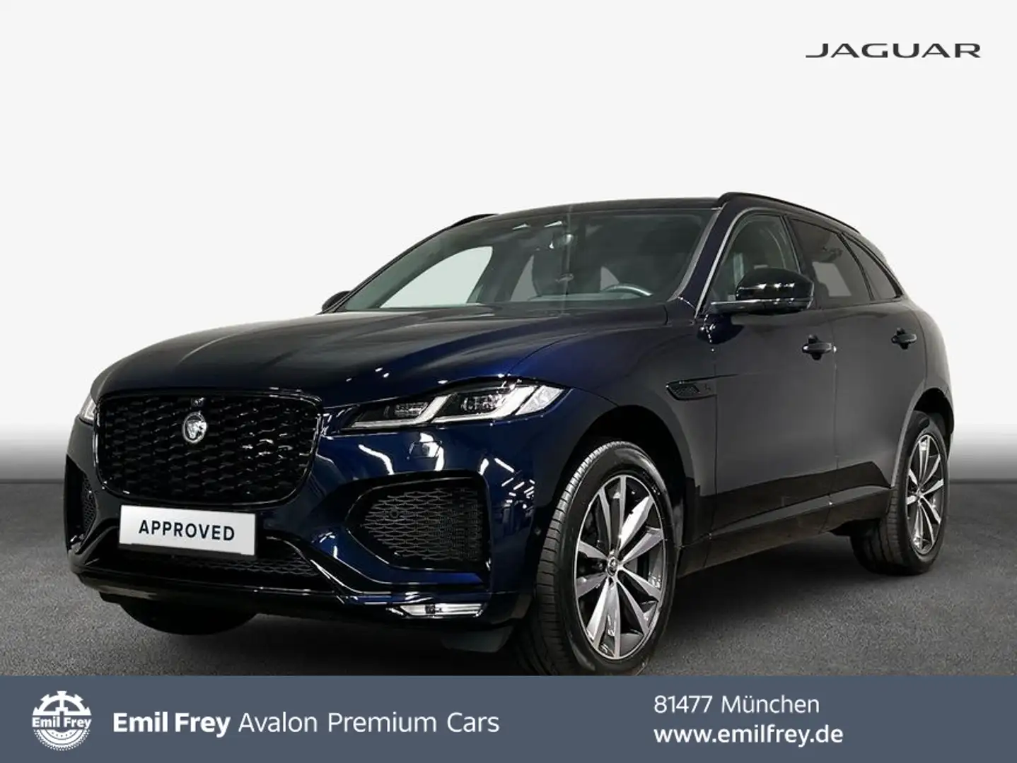 Jaguar F-Pace D300 AWD R-Dynamic SE 90th Anniversary Edit Blauw - 1